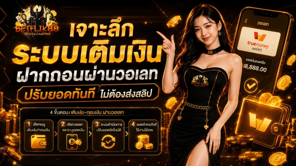 betflik88 ฝากถอนผ่านวอเลท
